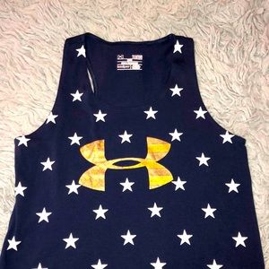 Under armour tank top 4th of July
